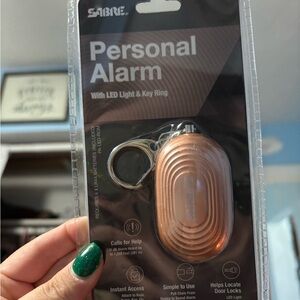 Sabre Personal Alarm with LED Light and Key Ring